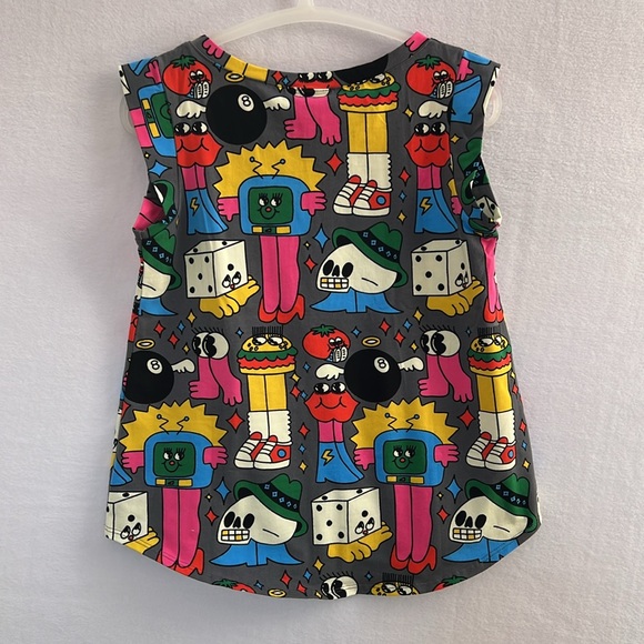 Nooworks Burger Babie muscle tee medium - Picture 4 of 4